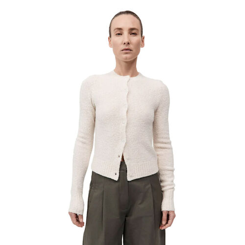St. Agni Boucle Wool Cardigan